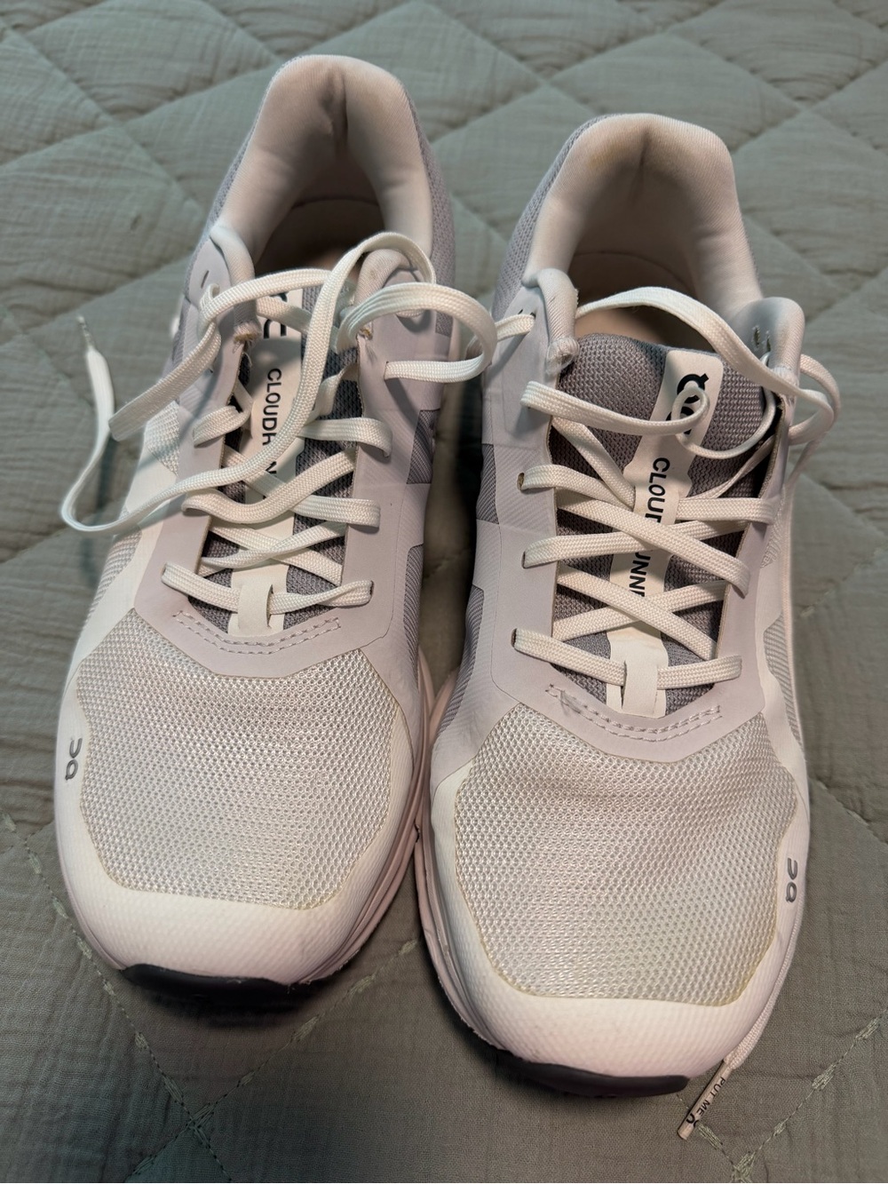 On Running Women's White Lightweight Sneakers - Picture 8 of 8